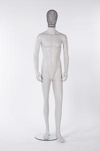 Special design male mannequin with wire head